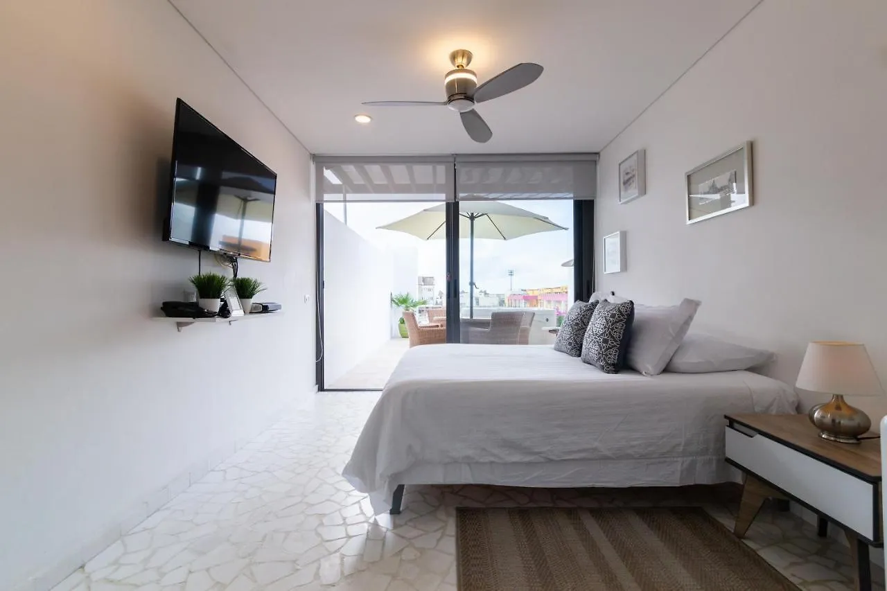 Healing Roof Terrace Apartment Playa del Carmen Mexico